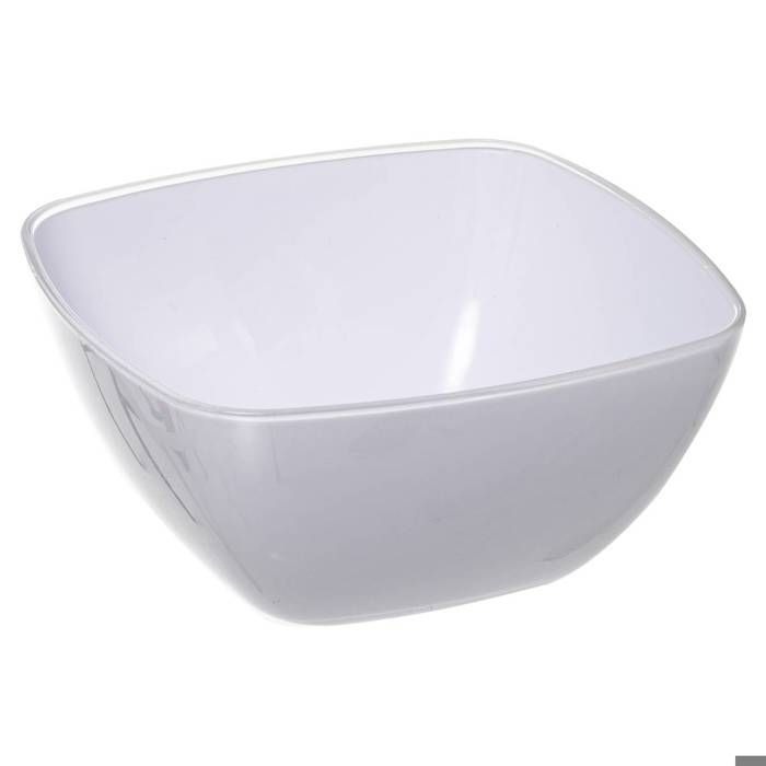 Saladier D25cm Square blanc - 5 five simply smart