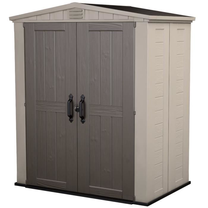 Abri De Jardin En Pvc Resine 178 X 114 X 208 Cm Achat Vente Abri Jardin Chalet Abri De Jardin En Pvc Resine Cdiscount