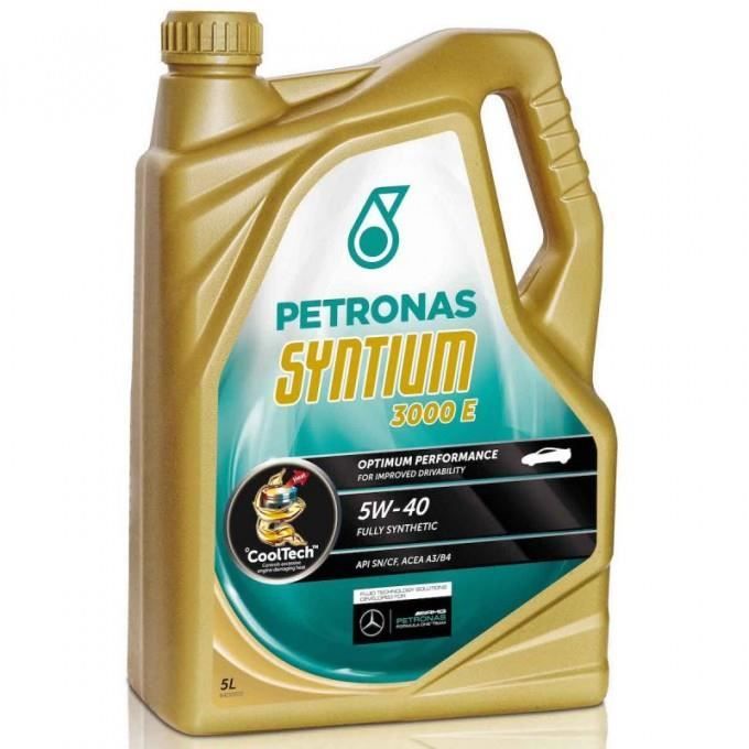 Huile Moteur Petronas Syntium 3000 E 5W40 - Bidon de 5 L