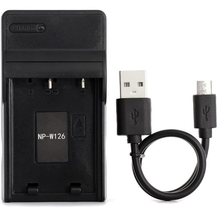 Caricabatterie LCD USB Per Batteria NP-140 – Per Fujifilm FinePix S100FS, S200EXR, S200FS E S205EXR
