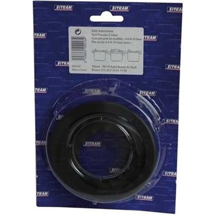 Joint D'Étanchéité Autocuiseur Sitram 24cm - Compatible PPRIMJ Pour Modèles 4-6-8-10-13 Litres