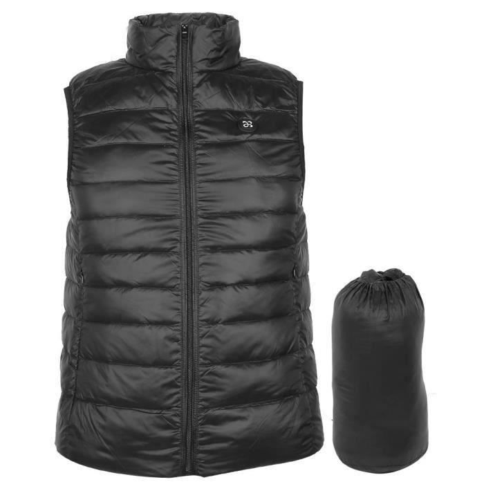 Gilet Chauffant Pour Femme - 6 Zones Chauffantes, 3 Niveaux De Température - Mince Et Confortable, Lavable En Machine - Idéal Ski, Camping, Pêche