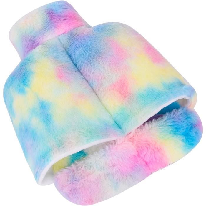 Chauffe Pied 2 In 1 - TRAHOO - Chaufferette Pieds Peluche - Conservation De La Chaleur