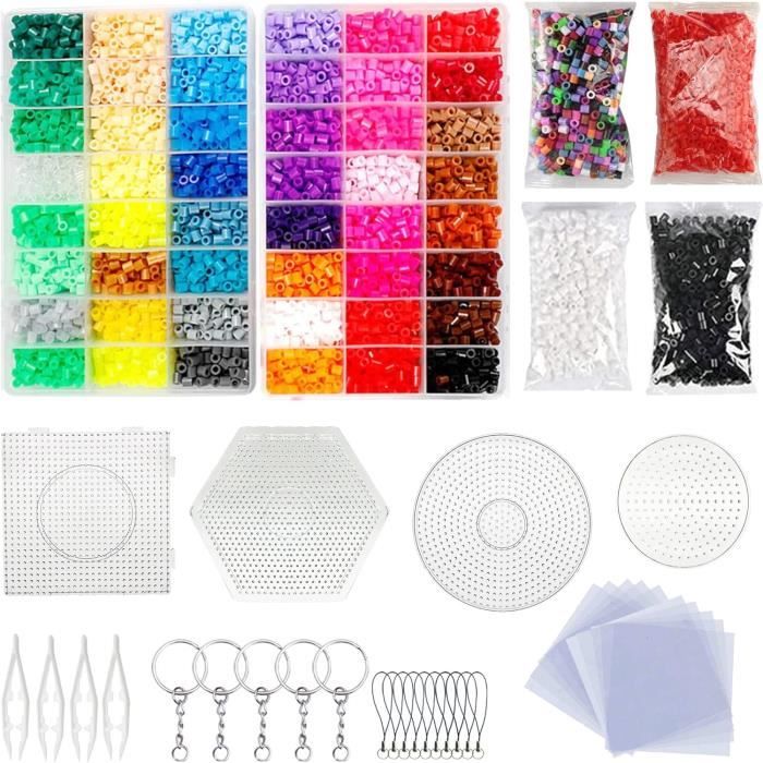 5600Pcs Perles À Dos Plat De Tailles Variées Avec Stylet Et