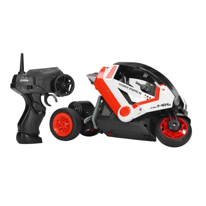 Moto Télécommandée RC Avec Gyroscope – 2.4G, Vitesse Haute, Dérive, Pneus Caoutchouc – Batterie Rechargeable USB – Vert - 8