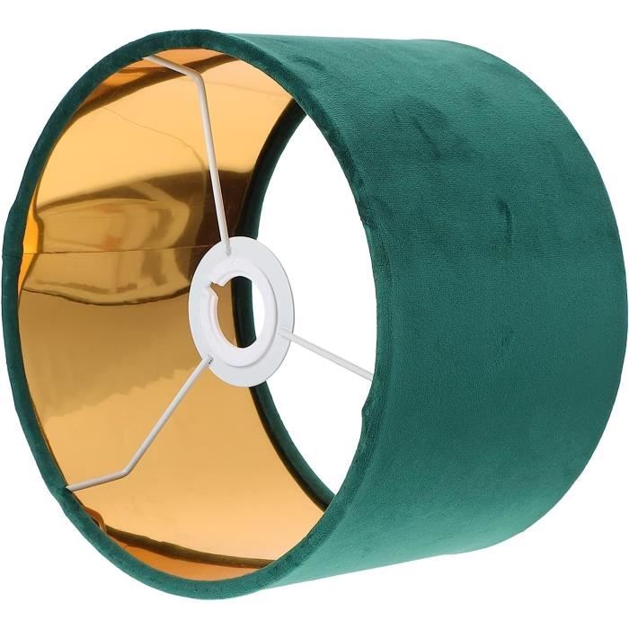 Abat-jour Métal Doré Industriel - Pour Lampe Sur Pied Ou Plafonnier