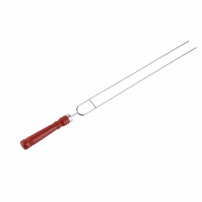 Fourchette BBQ 6 En 1 Funy - Ouvre-bouteille + Tourne-broche - 35cm - Cadeau Homme