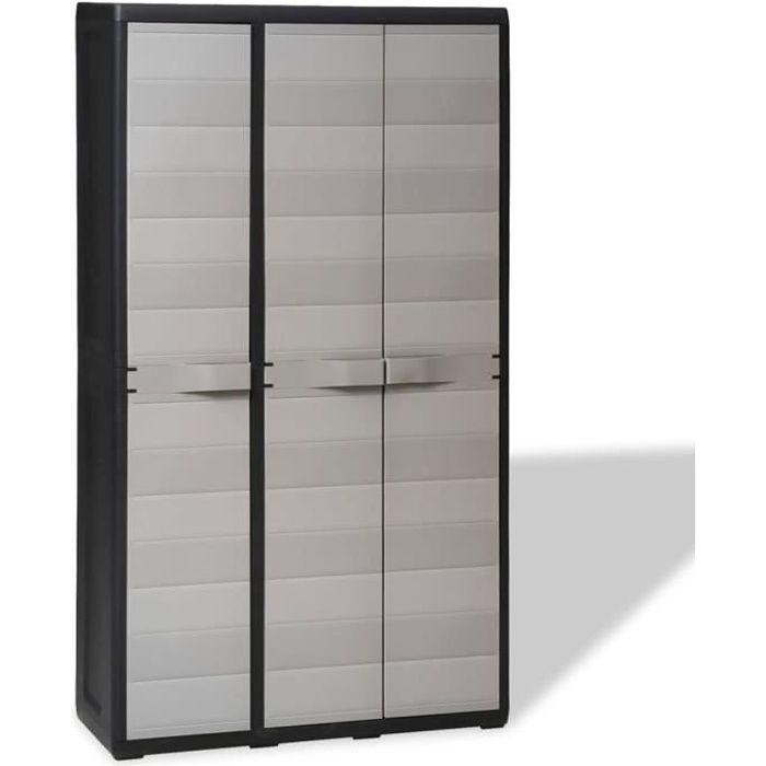 vidaXL Armoire de rangement de jardin et - vue 2