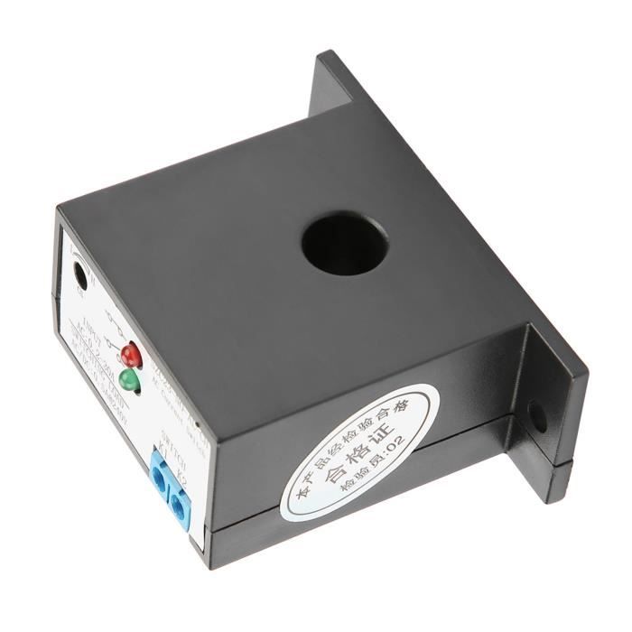 Relais Détection Courant CC 0-50A - Commutateur Surveillance Ampères - Pour Circuits Électriques - D360