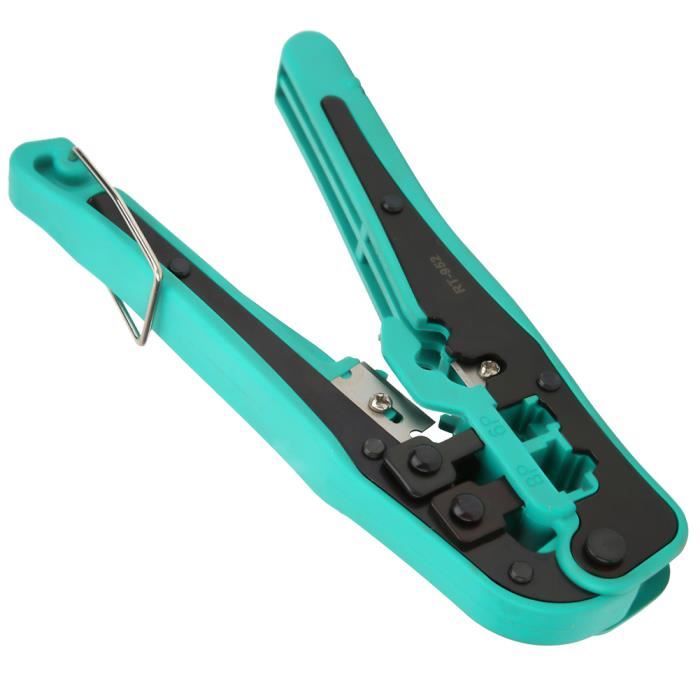 Pince Multifonction 9 En 1 Avec Testeur De Tension - Dénuder, Couper, Torsader, Pince A Denuder Electri, Mesurer Et Câbler Pour Électriciens (Câble Cuivre/Alu, Ciseaux De Précision