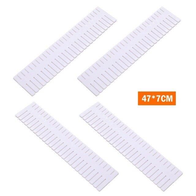 Rangement Couvert Extensible, Organisateur de Tiroir Réglable Organisation de Cuisine en Plastique, Separateur Tiroir pour Couverts (30-43 x 40 x 4.5cm Rangement Couvert Extensible, Organisateur de Tiroir Réglable Organisation de Cuisine en Plastique, Separateur Tiroir pour Couverts (30-43 x 40 x 4.5cm