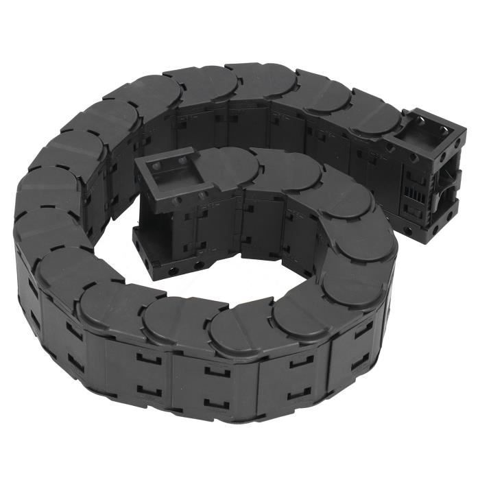 Chaîne Porte-câbles (chaîne énergétique) 1 Mètre - 18x37 Mm, Pour Imprimante 3D, CNC, Machines-outils
