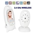 Baby Phone vidéo vb601 - Sans fil - Multifonctions - Blanc - FHSS - Numérique-1