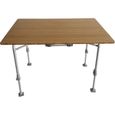 Table de camping - MIDLAND - Classic bamboo-1