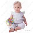 TD® jouet bebe a macher dentition a croquer eveil sensoriel enfant fille garcon pas cher educatif multicolore anneaux spirale sain-1