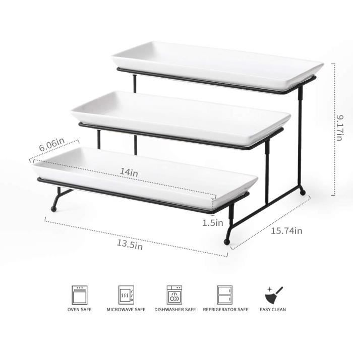 Présentoir à 3 étages pour gâteaux en carton argenté Gatodeco | Leroy Présentoir à 3 étages pour gâteaux en carton argenté Gatodeco | Leroy