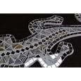 Gecko Margouillat Salamandre mural 60cm décor mosaique de verre-2