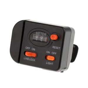 Compteur De Ligne De Pêche Professionnel – Clip-on Jauge De Profondeur, Mesure Longueur