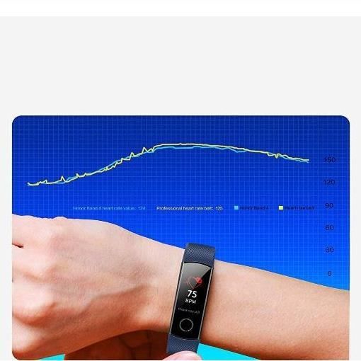 Honor Band 4 HUAWEI Montre Connect e GPS Homme Bracelet
