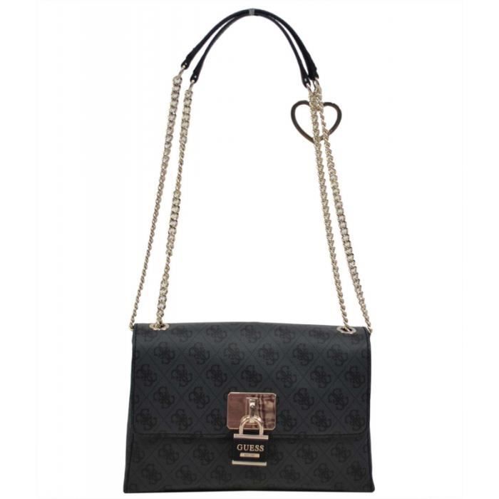 Sac bandouli re Guess SG729621 noir 26 x 19 x 8 Noir Achat
