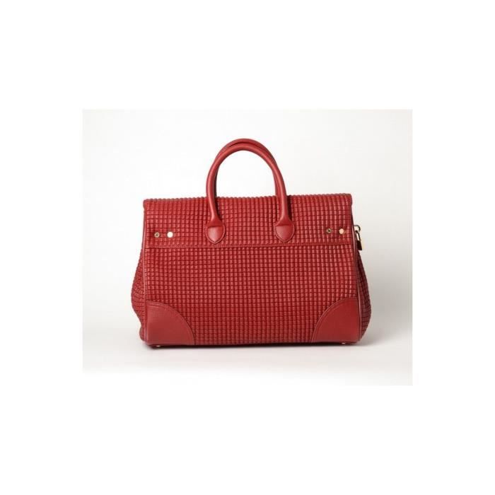 Mac Douglas Grand sac main femme en simili cuir matelass Pyla