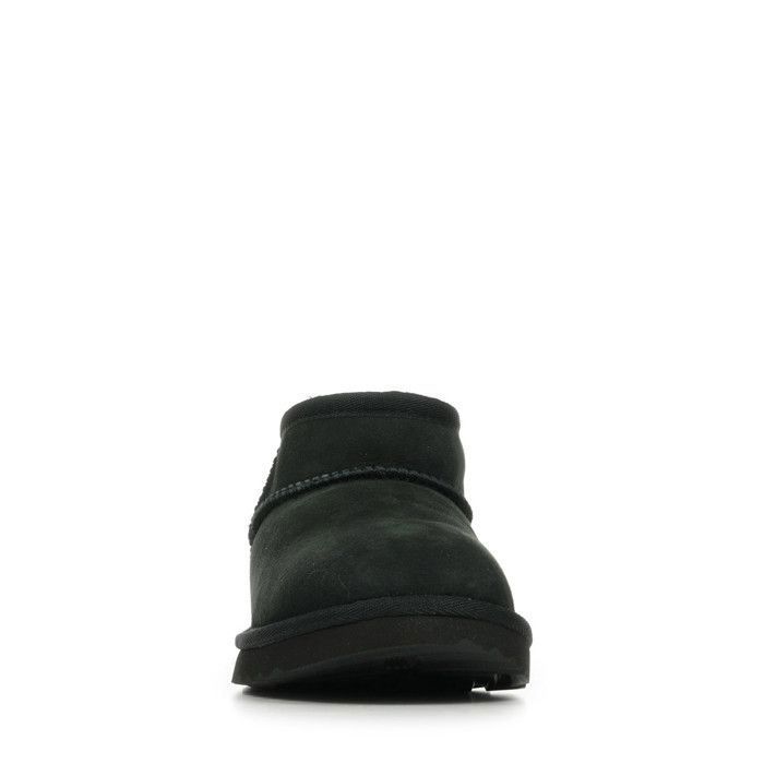 Bottes Garcon UGG CLASSIC ULTRA MINI 1130750K Noir Taille 33.5 Boucle de serrage