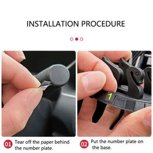 Tapis Antidérapant 3 En 1 Voiture Adunsiaoto - Support Téléphone Silicone Lavable Tableau Bord