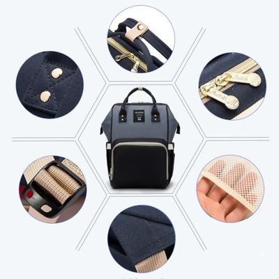 Sac à Dos à Langer Multifonction Pour Bébé - Grande Capacité, Imperméable Oxford - Design Grand Ouvert - Pour Maman Et Papa