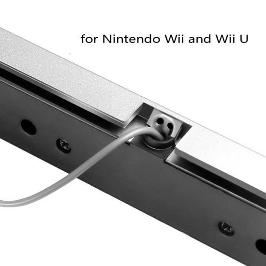 Connectique et chargeur console XCSOURCE Remplacement de récepteur barre  capteur mouvement IR rayon infrarouge d'inducteur câblé pour Nintendo  Wii/U AC1596