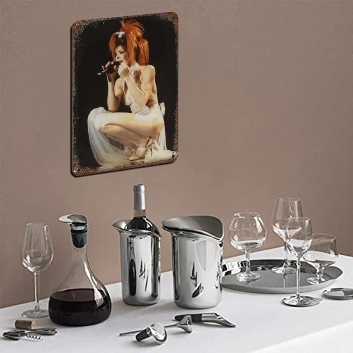 Poster Mylène Farmer 26 - Décoration Murale 30x45cm Toile Haute Qualité