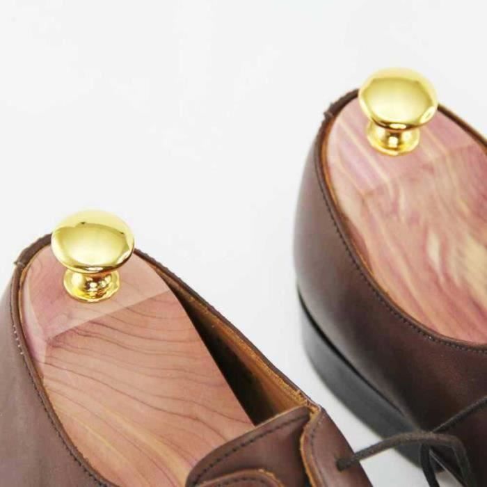 Embauchoir à chaussures avec chausse-pied EU 42-43 en bois de cèdre