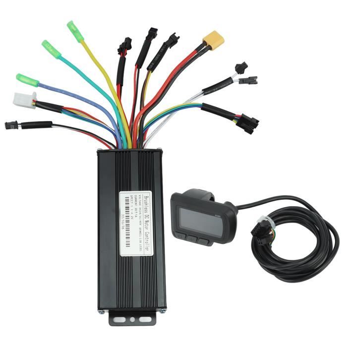 VINGVO Kit de Contrôleur Moteur à Onde Sinusoïdale Trois Modes 250W VINGVO Kit de Contrôleur Moteur à Onde Sinusoïdale Trois Modes 250W
