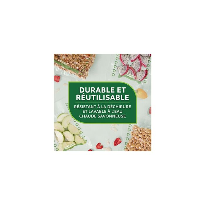 Rouleaux de mise sous vide FoodSaver FSRE2802X01 Recyclables