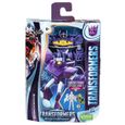 Transformers EarthSpark, figurine Shockwave classe Deluxe de 12,5 cm, jouet robot pour enfants, à partir de 6 ans-6
