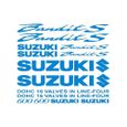 Stickers Suzuki 600 bandit S Ref: MOTO-115 Bleu ciel-0