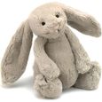 Peluche Bashful Bunny 18cm - JELLYCAT - BASS6B - Bébé - Beige - Intérieur-0