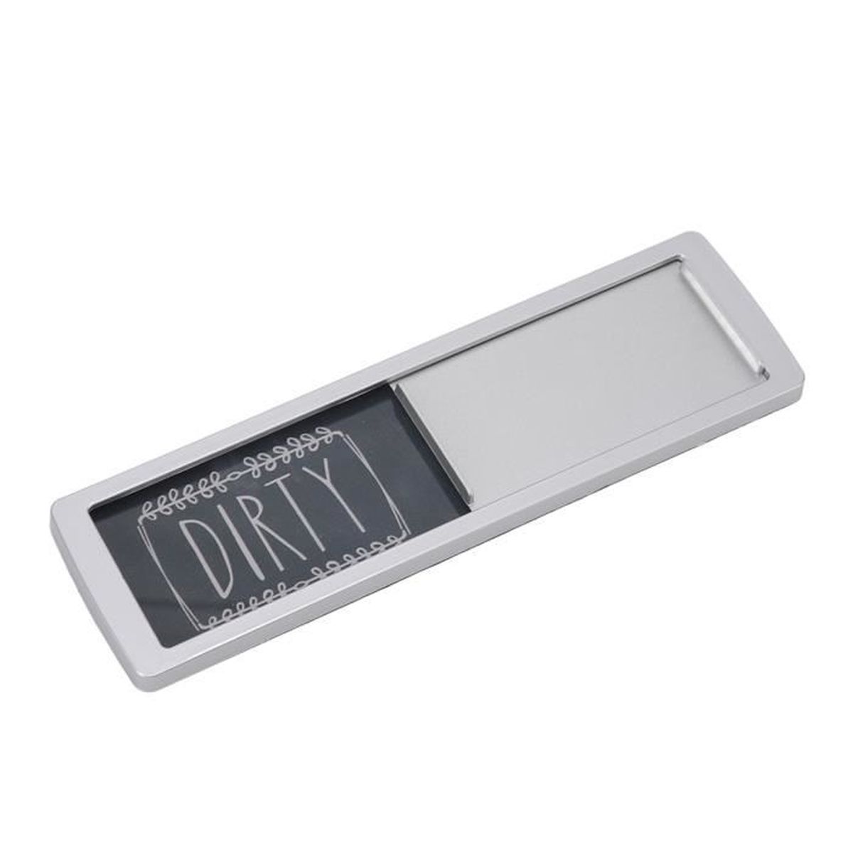 Aimant Lave-vaisselle Propre/Sale Réversible - Design Chien Drôle - Double Face, 9 Cm - Pour Frigo, Machine à Laver - Accessoire Cuisine Pratique