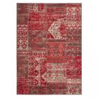Tapis moderne - UNAMOURDETAPIS - BC PATCHWORK Rouge - Synthétique - 60 cm