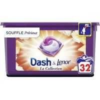 DASH Allin1 Pods Souffle Précieux Lessive en capsules - 32 lavages