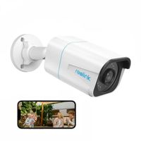 Reolink Caméra Surveillance B82 8MP PoE Extérieure,Détection Personne-Véhicule,Vision Nocturne,Support Audio,Etanche IP66