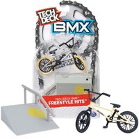 Tech Deck fingerbike BMX mini bike Sunday - SPIN MASTER - avec obstacle - Mixte - 6 ans