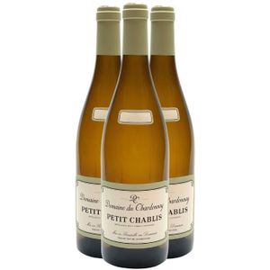 VIN BLANC Petit Chablis Blanc 2022 - Lot de 3x75cl - Domaine