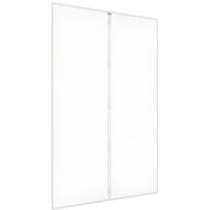 Liveinu Moustiquaire de Porte Ou Fenetre Magnetique Rideau Moustiquaire De Porte Avec Aimants Gris 80x120cm