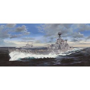 KIT MODÉLISME Maquette en plastique - Trumpeter - HMS Hood - Adu