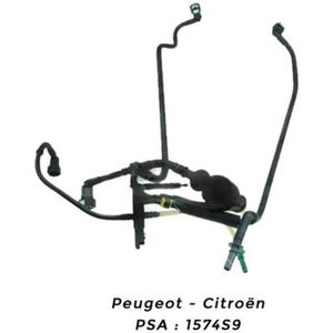 Poire d'amorçage avec tuyaux de carburant Peugeot Citroën 1.6 hdi -  Équipement auto