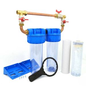 Pré-filtre pour supporter fier l'eau de puits domestique, supporter  ficateur d'eau domestique pour toute la maison, acier inoxydable 304, filtre  à contre-courant à haut débit