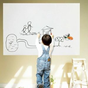 Vileda – rouleau de tableau blanc auto-adhésif, autocollant mural en  vinyle, effaçable, pour bureau, enfants, école