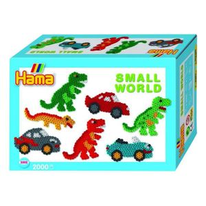 3144 Bo/îte Grand Mod/èle Perles /à Repasser Hama Loisirs Cr/éatifs Les Dinosaures Taille Midi