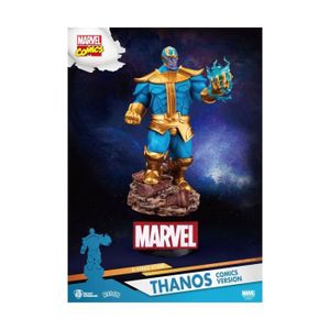 FIGURINE - PERSONNAGE Diorama Marvel - Beast Kingdom Toys - Thanos Comic Version 15 cm