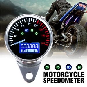 12 V Universel Num/érique Moto Compteur De Vitesse Tachym/ètre Compteur De Niveau Dhuile LCD Jauge Tachym/ètre Moto Accessoires Instruments Affichage Moto Modification Kit De R/énovation Jauge De Vitesse